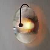 LumaGlass - Modern Glass LED Wandlamp voor Slaapkamer en Hotel